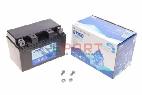Акумуляторна батарея 8.6Ah/145A (150x87x93/+L/B0) (AGM) (мото) EXIDE AGM12-8 Купити в Україні