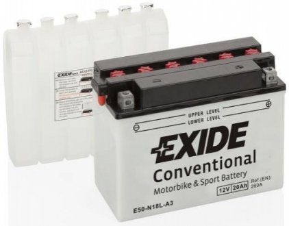 Аккумулятор EXIDE E50-N18L-A3
