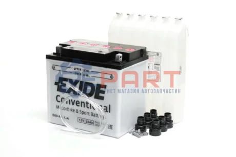 Аккумулятор 28Ah-12v (184х124х169) R, EN280 EXIDE E60-N24L-A Купить в Украине