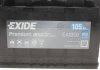 Стартерная батарея (аккумулятор) EXIDE EA1050 (фото 2)