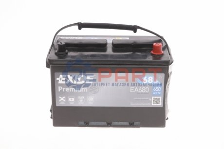 Стартерная батарея (аккумулятор) EXIDE EA680 (фото 1)