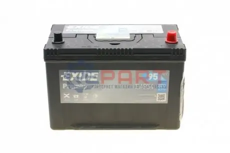 Акумуляторна батарея 95Ah/800A (306x173x222/+R/B01) Premium Азія EXIDE EA954 Купити в Україні