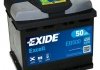 Аккумулятор 50Ah-12v EXCELL (207х175х190), R, EN450 EXIDE EB500 (фото 5)
