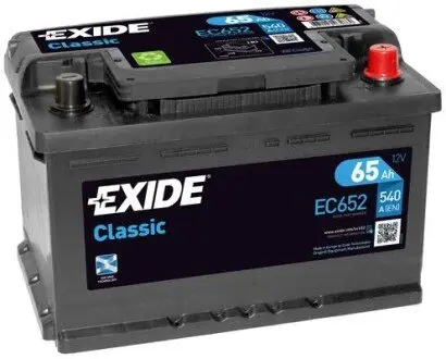 Аккумулятор EXIDE EC652