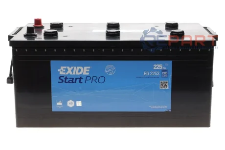 Акумуляторна батарея 225Ah/1200A (518x279x240/+L/B0) StartPro EXIDE EG2253
