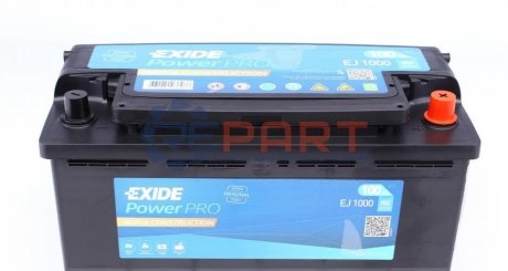 Стартерная батарея (аккумулятор) EXIDE EJ1000