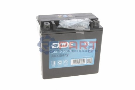 Стартерная батарея (аккумулятор) EXIDE EK131 (фото 1)