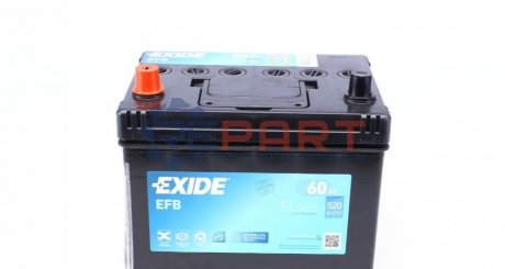 Стартерная батарея (аккумулятор) EXIDE EL605