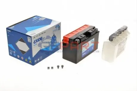 Акумуляторна батарея 6.5Ah/85A (150x65x93/+L/B0) (AGM) (мото) (сухозаряджений) EXIDE ET7B-BS Купити в Україні