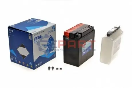 Акумуляторна батарея 9Ah/120A (135x75x139/+L/B0) (AGM) (мото) (сухозаряджений) EXIDE ETX9C-BS Купити в Україні