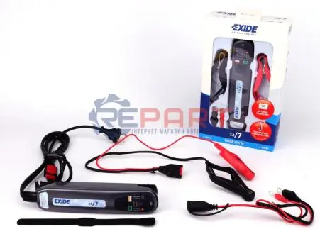 Зарядний пристрій (12v/7A) (Ca/Ca/EFB/GEL/AGM) (акб до 150A) EXIDE EX12/7 Купити в Україні