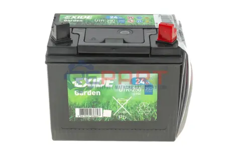 Акумуляторна батарея 24Ah/250A (197x132x186/+R) (Garden) EXIDE U1R-250 Купити в Україні
