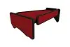 Внутрішня полиця кабіни F-CORE (FCOREFT31RED) зображення 3