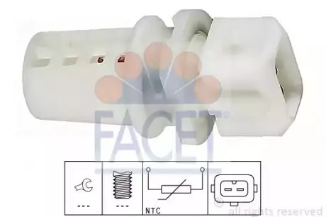 Датчик температури впускного повітря FACET 10.4009 Купити в Україні