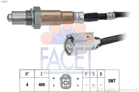 Автозапчасть FACET 108217