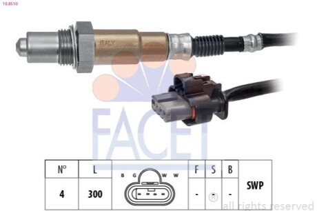 Автозапчастина FACET 108510