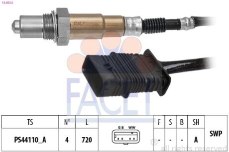 Автозапчастина FACET 108554