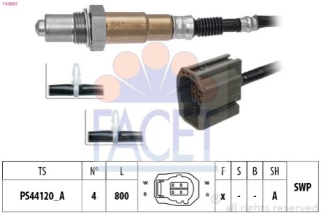 Автозапчастина FACET 108561