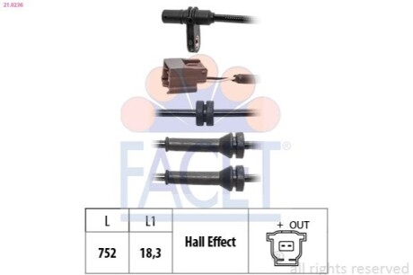 Автозапчастина FACET 210236