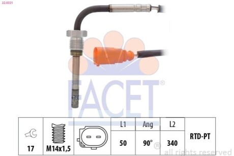 Автозапчасть FACET 220321