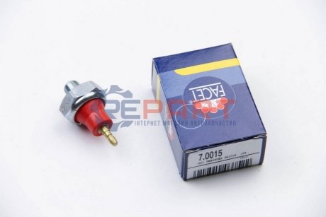 Датчик давления масла (0,4bar/1 конт./красный)) Opel Combo/Honda Civic 1.4-3.5 85- (R1/8x28) FACET 7.0015