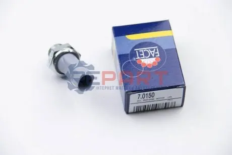 Датчик тиску оливи Skoda Fabia 1.0/1.4 99-03 (1 bar) (сірий) FACET 7.0150 Купити в Україні