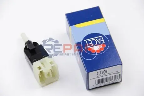 Фото Вимикач світла гальма FACET (7.1206) зображення 1