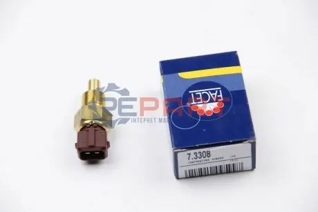 Датчик температури рідини охолодження. Датчик, температура охлаждающей жидкости. Датчик, температура охлаждающей жидкости FACET 7.3308 Купити в Україні