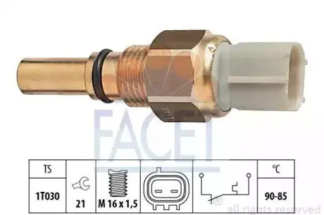 Датчик вмикання вентилятора FACET 7.5151 Купити в Україні