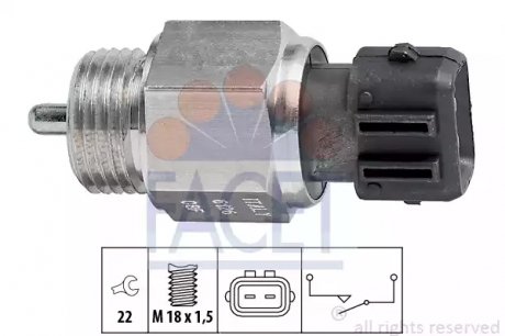 Датчик заднего хода FACET 7.6126