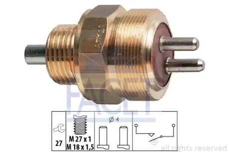 Датчик увімкнення заднього ходу MB Sprinter 901-904 (M18x1.5) FACET 76147 Купити в Україні