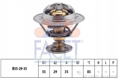 Термостат FACET 7.8323S (фото 1)