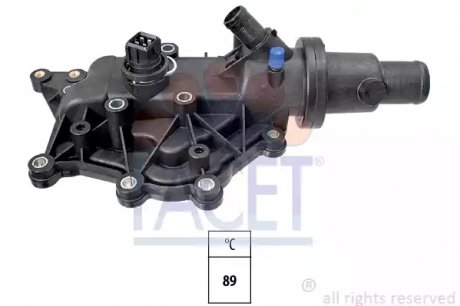 Термостат Renault Megane/Laguna/Clio/Scenic 1.4/1.6i 98- (89C) FACET 7.8705