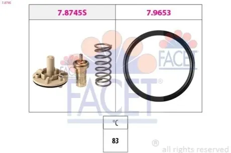 Термостат FACET 7.8745 Купить в Украине