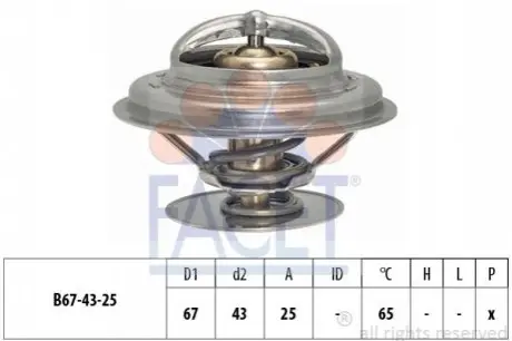 Термостат FACET 78987 Купить в Украине