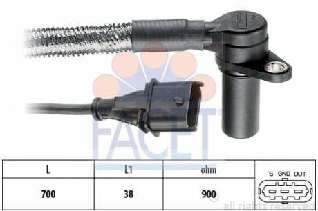 Датчик частоты вращения FACET 9.0284