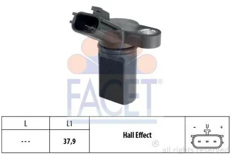 Датчик распредвала Nissan Almera/Primera/Micra 1.0-4.5 96- FACET 9.0453 Купить в Украине