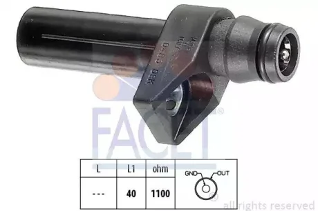 REVOLUTION AND TIMING (CKP and CMP) SENSORS FACET 90483 Купить в Украине