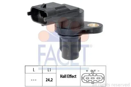 Датчик положення колінвалу Kia Ceed/Hyundai Accent/i30 1.4-2.0 07 FACET 9.0571 Купити в Україні