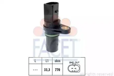 Деталь електрики FACET 9.0640 Купить в Украине