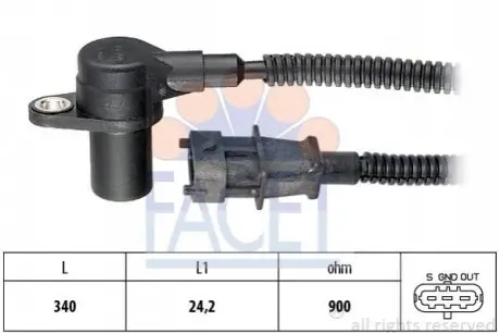 Автозапчасть FACET 90753 Купить в Украине