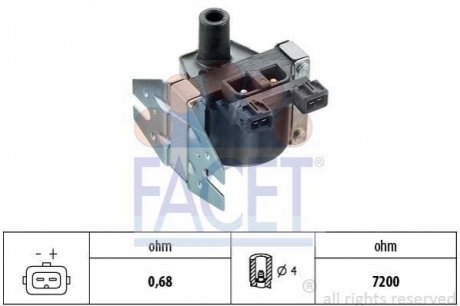 Катушка зажигания FACET 9.6092 (фото 1)