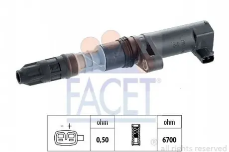 Фото Котушка запалювання Toyota Avensis/Lexus GS 00- FACET (9.6358) зображення 1