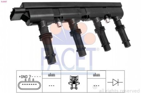 Автозапчасть FACET 96447