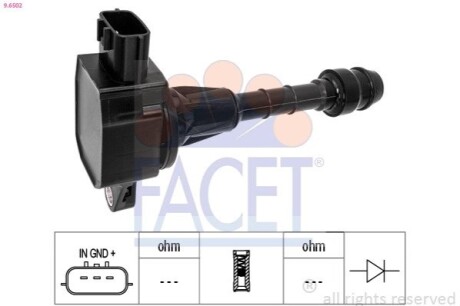 Автозапчастина FACET 96502