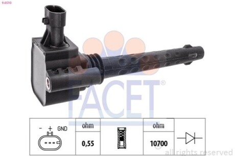 Автозапчасть FACET 96510