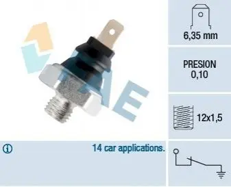 Гідравлічний вимикач FAE 11600