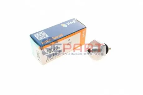 Датчик тиску масла (0,5Бар, 1 pin, чорн) FORD TRANSIT, TRANSIT TOURNEO 2.5D 12.85-12.00 FAE 12040 Купити в Україні