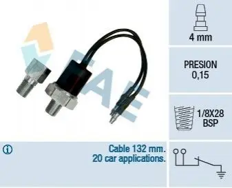 Гідравлічний вимикач FAE 12540
