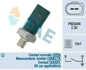 Датчик давления смазки FAE 12891